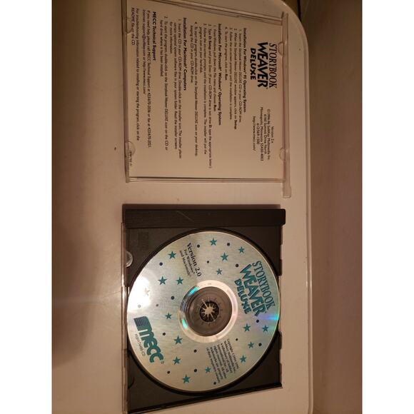 1996 MECC Storybook Weaver Deluxe Writing - PC or MAC - Ages 6 and up - Picture 3 of 4